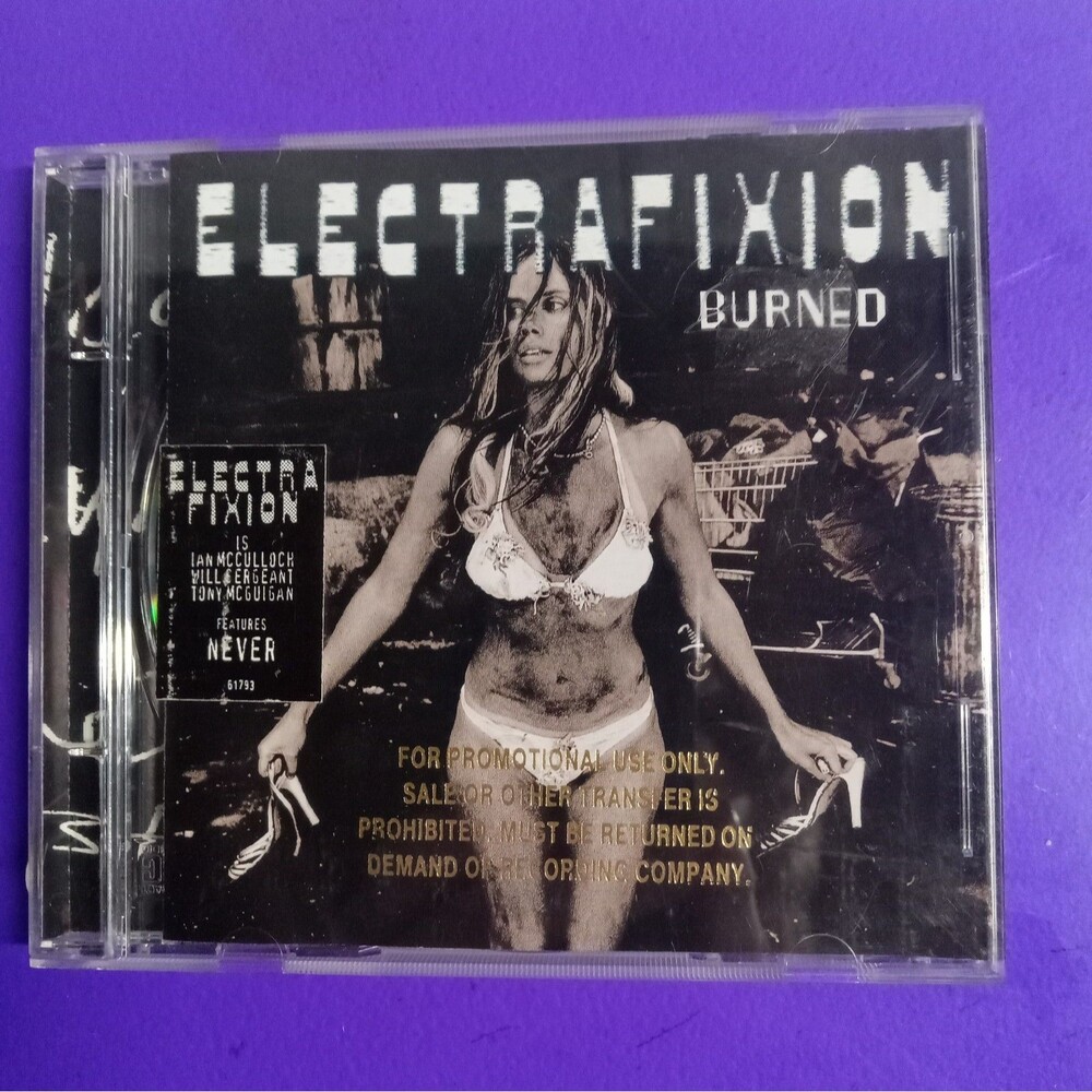 Electrafixion - Burned 11 Track Radio Station Promo Album CD 1995 Sire Records